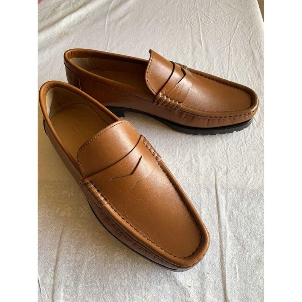 A. Testoni Leather flats - image 2