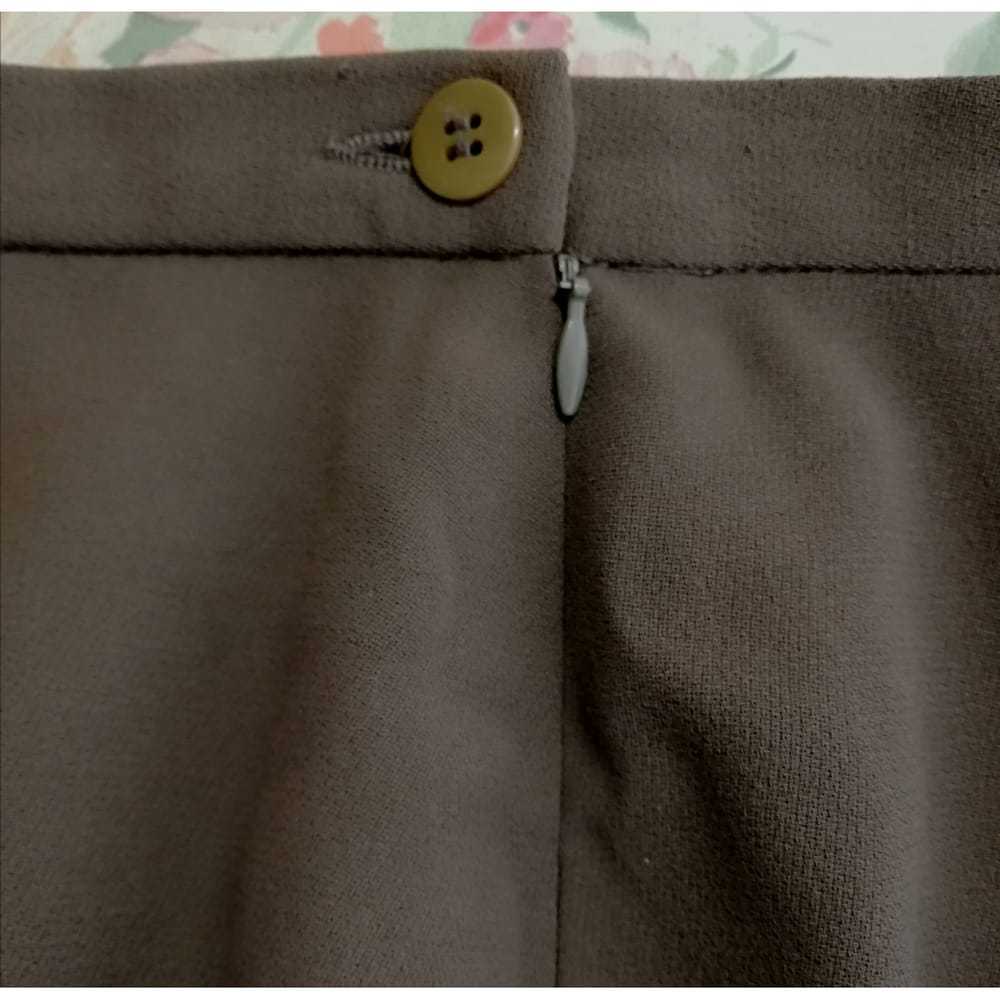Giorgio Armani Wool mid-length skirt - image 4