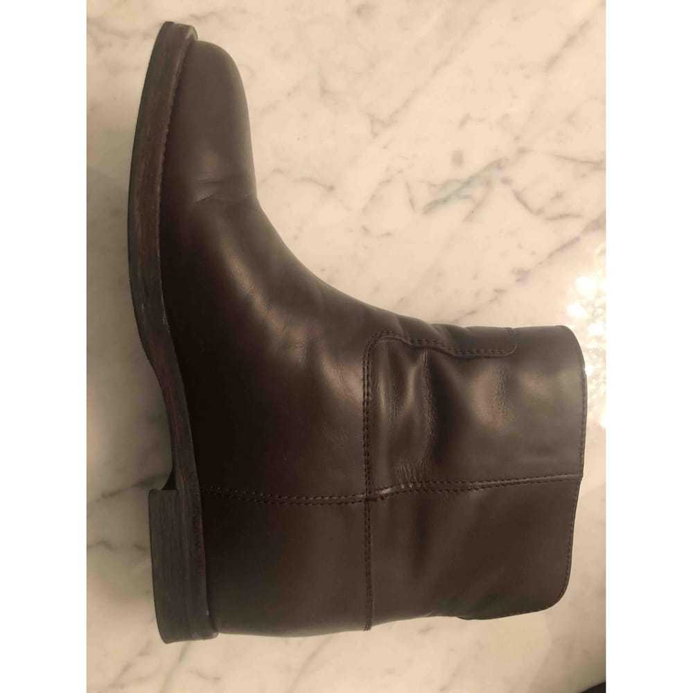 Via Roma xv Leather ankle boots - image 2