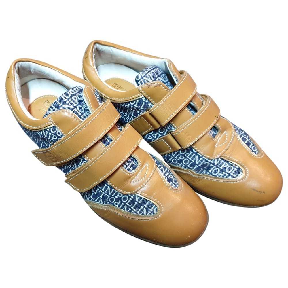 Pollini Leather trainers - image 1