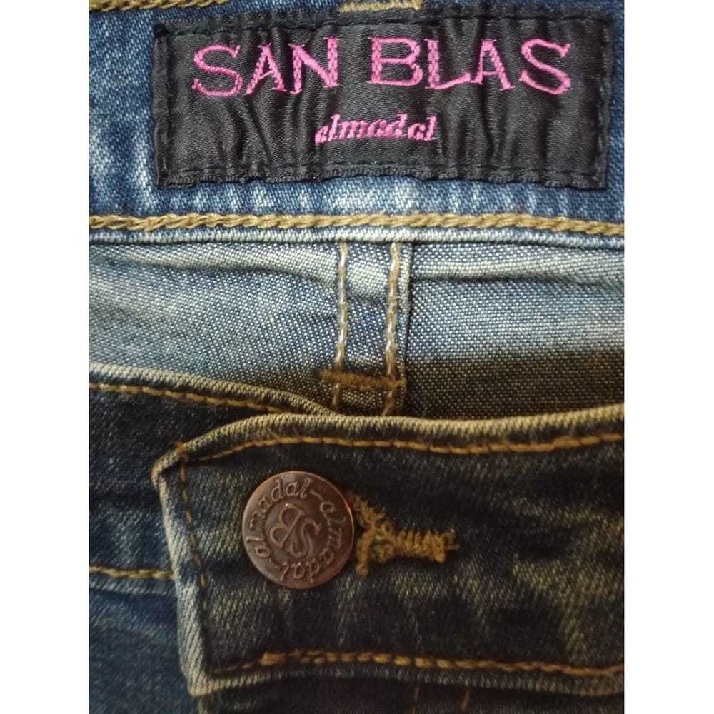 San Blas Blue Cotton - elasthane Jeans - image 4