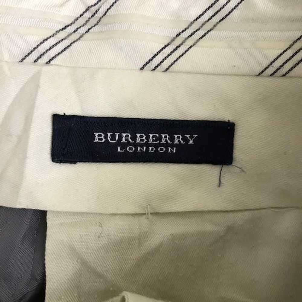 Burberry Vtg BURBERRY LONDON ENGLAND Grey Minimal… - image 4