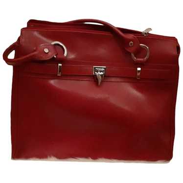 Lancaster Leather handbag - image 1