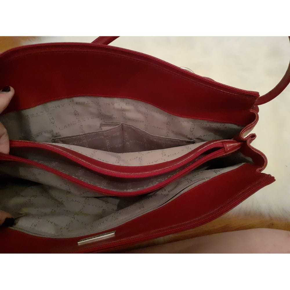 Lancaster Leather handbag - image 4