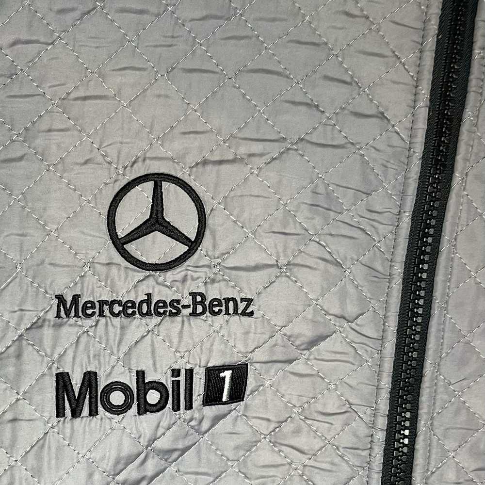 Mercedes Benz Mercedes Benz Vodafone grey quilted… - image 7