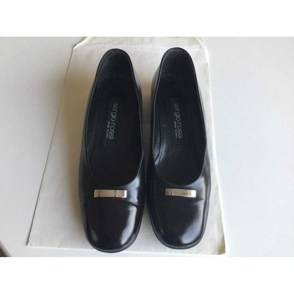 Sergio Rossi Leather ballet flats - image 2