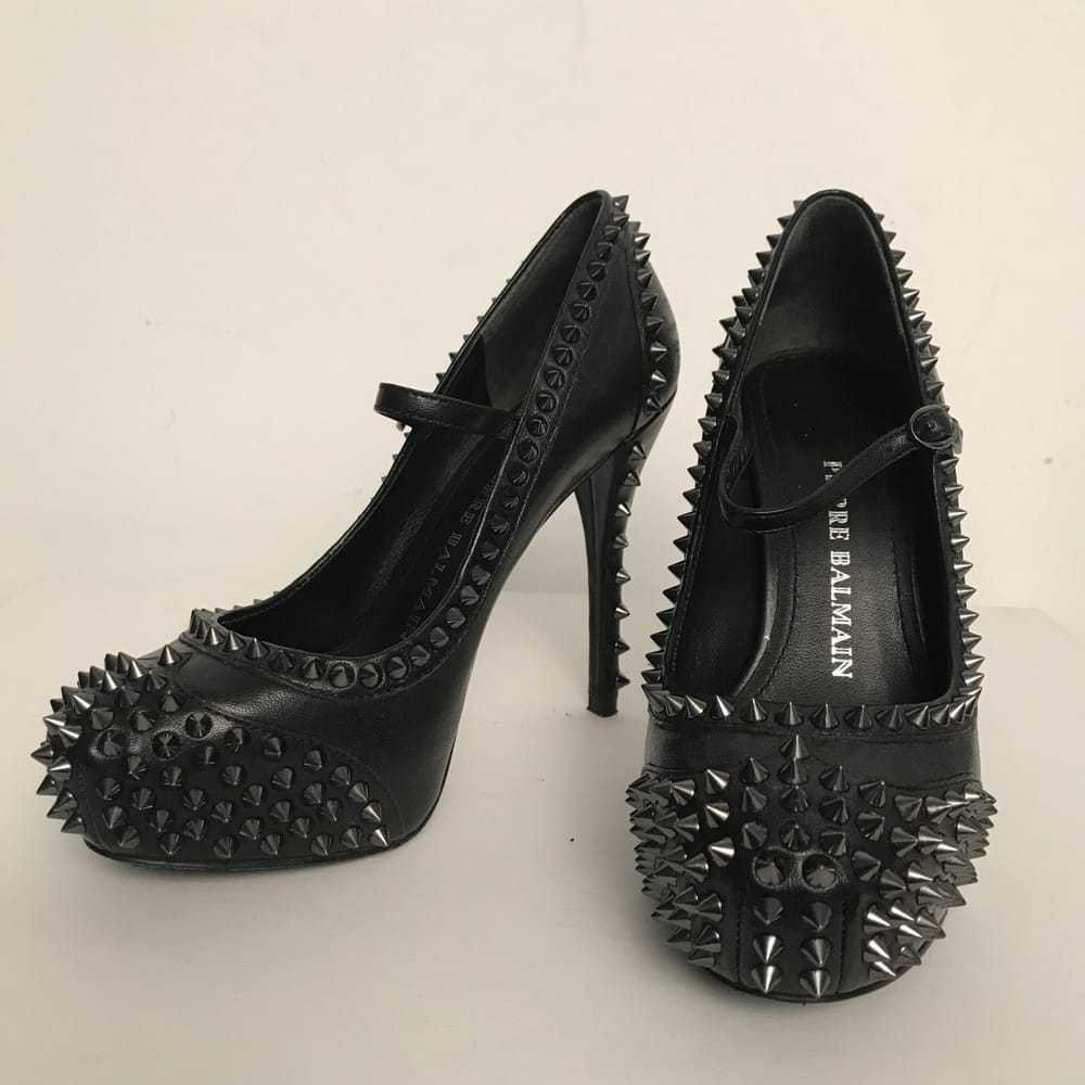Pierre Balmain Leather heels - image 2