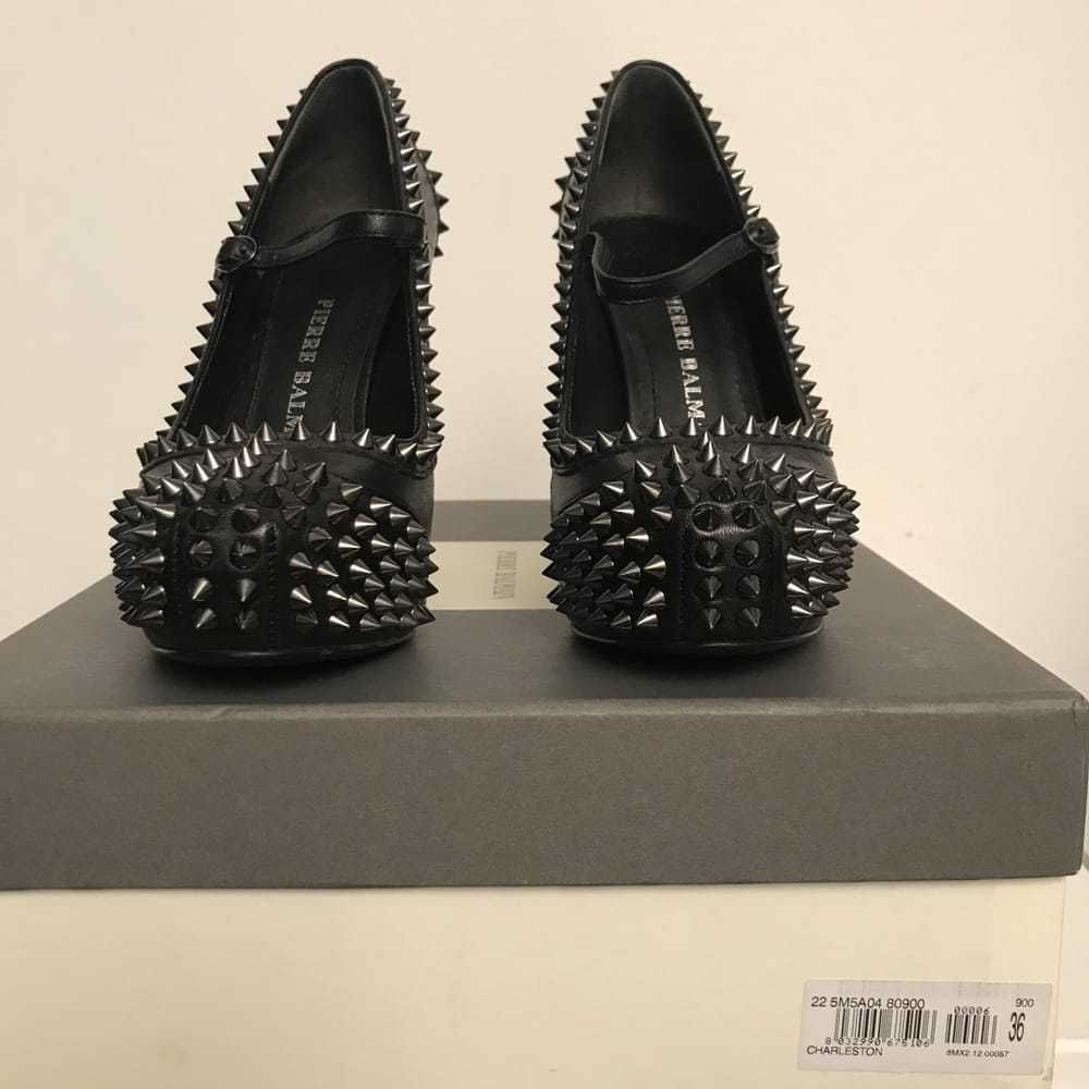 Pierre Balmain Leather heels - image 3