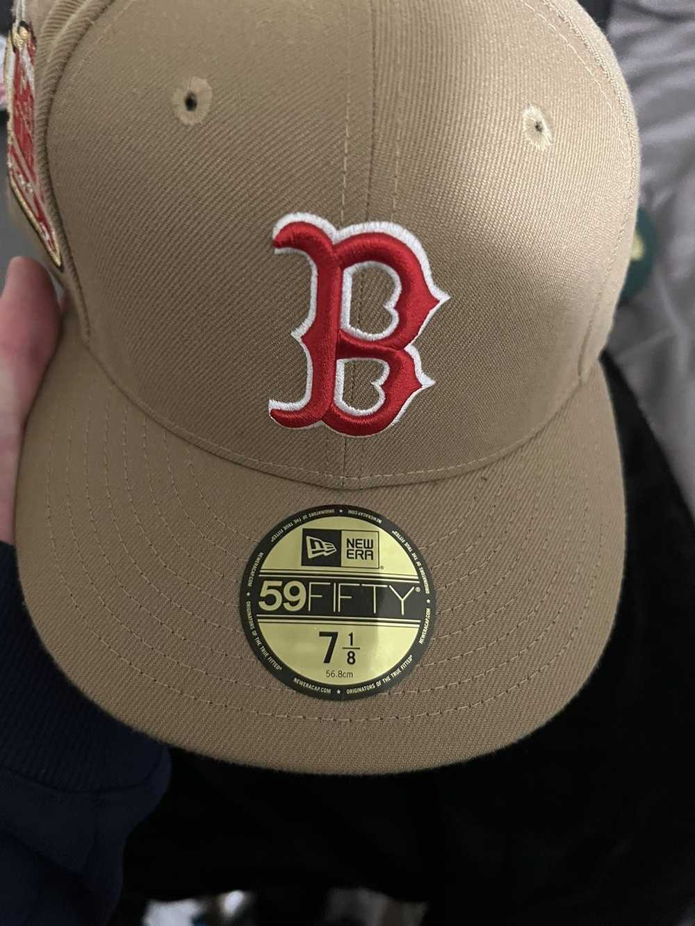 New Era Boston Red Sox ASG ‘99 Red Brim 7 1/8 Fit… - image 2