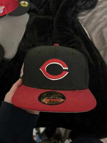 New Era Cincinnati Reds Side Patch 7 1/8 Gray Brim