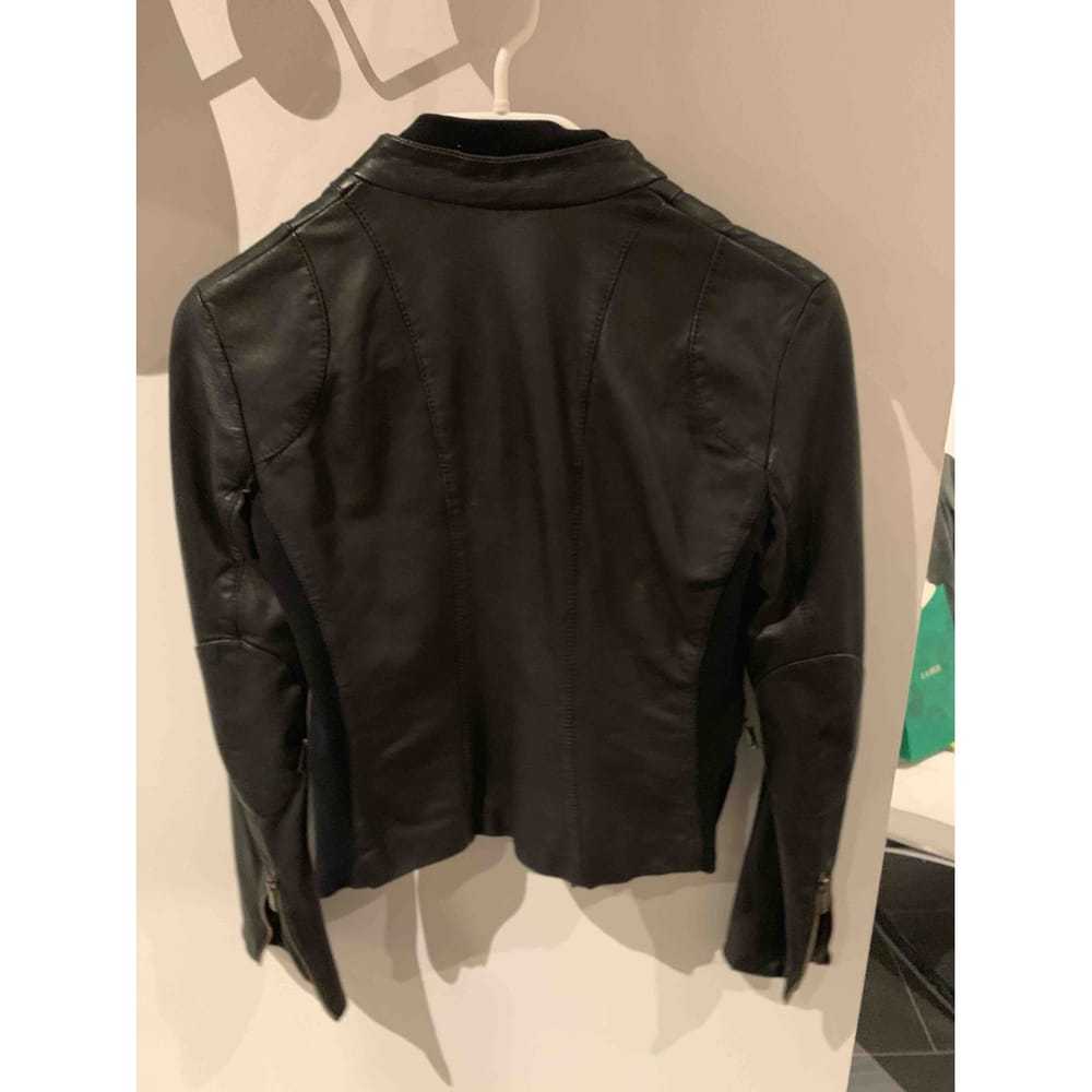 Emporio Armani Leather biker jacket - image 2