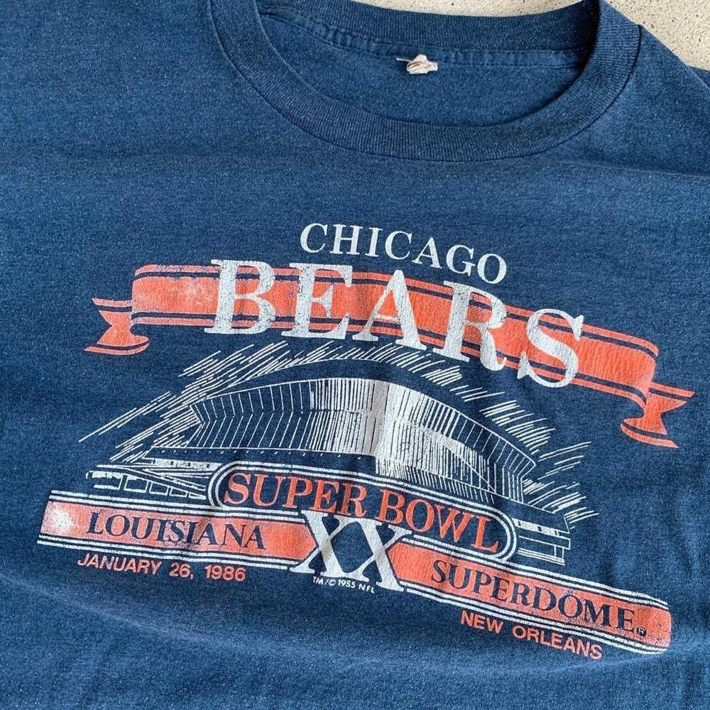 NFL × Vintage Vintage 80s Chicago Bears Super Bow… - image 3