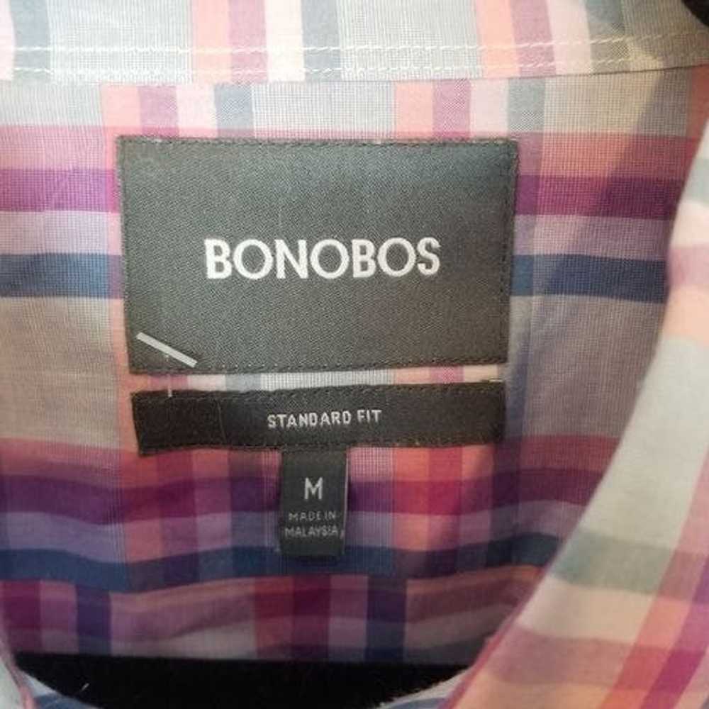 Bonobos Bonobos M Plaid Long Sleeves Button Up St… - image 6