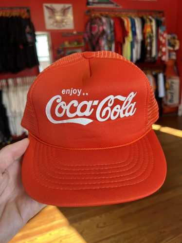 80s texas rangers coke promo trucker hat – Recollect Ltd.