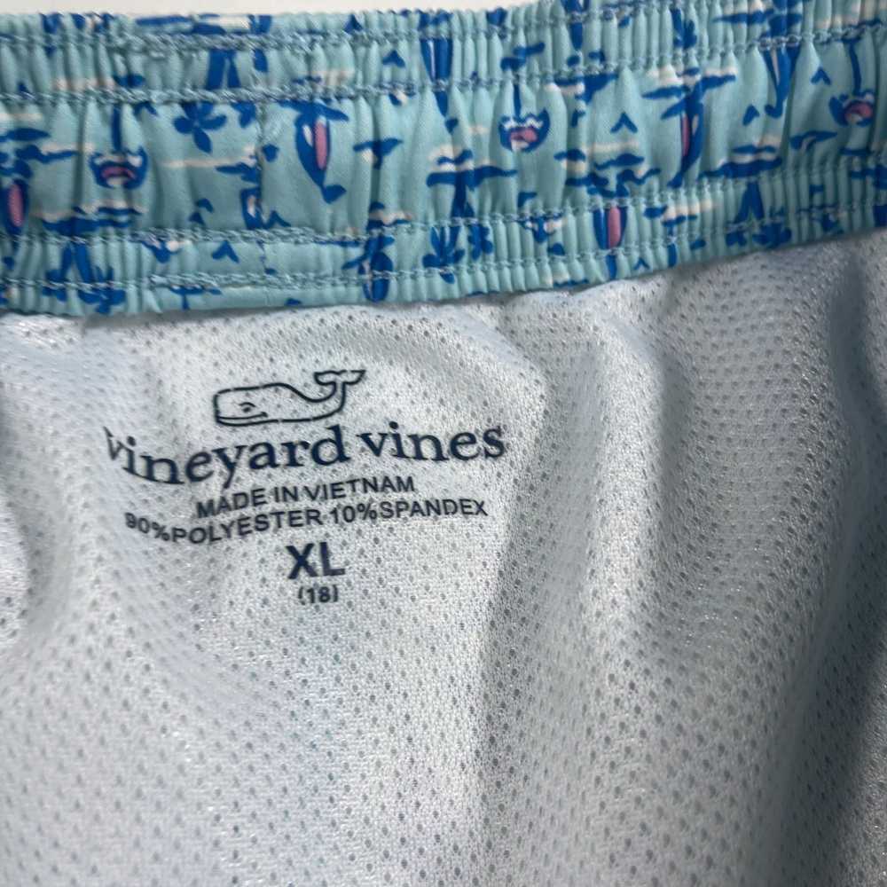 Blue Vineyard Vines 7 Inch Printed Chappy Trunks … - image 4