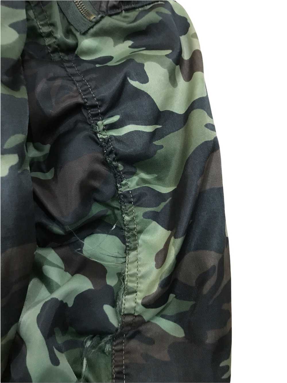 Bomber Jacket × Camo × Ma 1 Vintage Reversible MA… - image 6