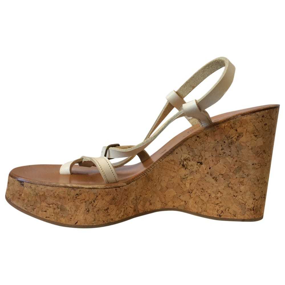 K Jacques Leather sandal - image 1