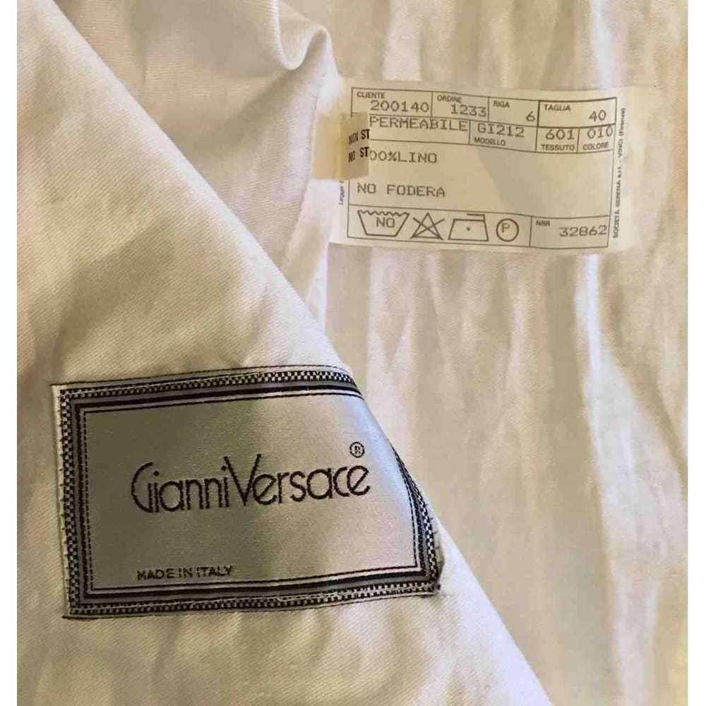 Gianni Versace Linen coat - image 3