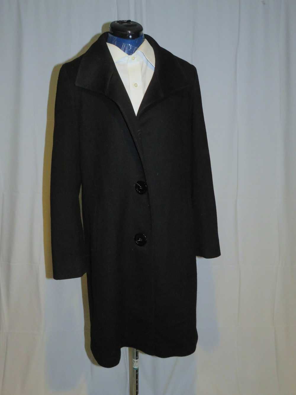 Other Fleurette Recent Black Loro Piana Wool Over… - image 6