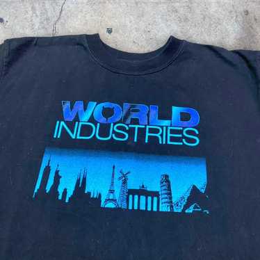 World industries skate tee - Gem