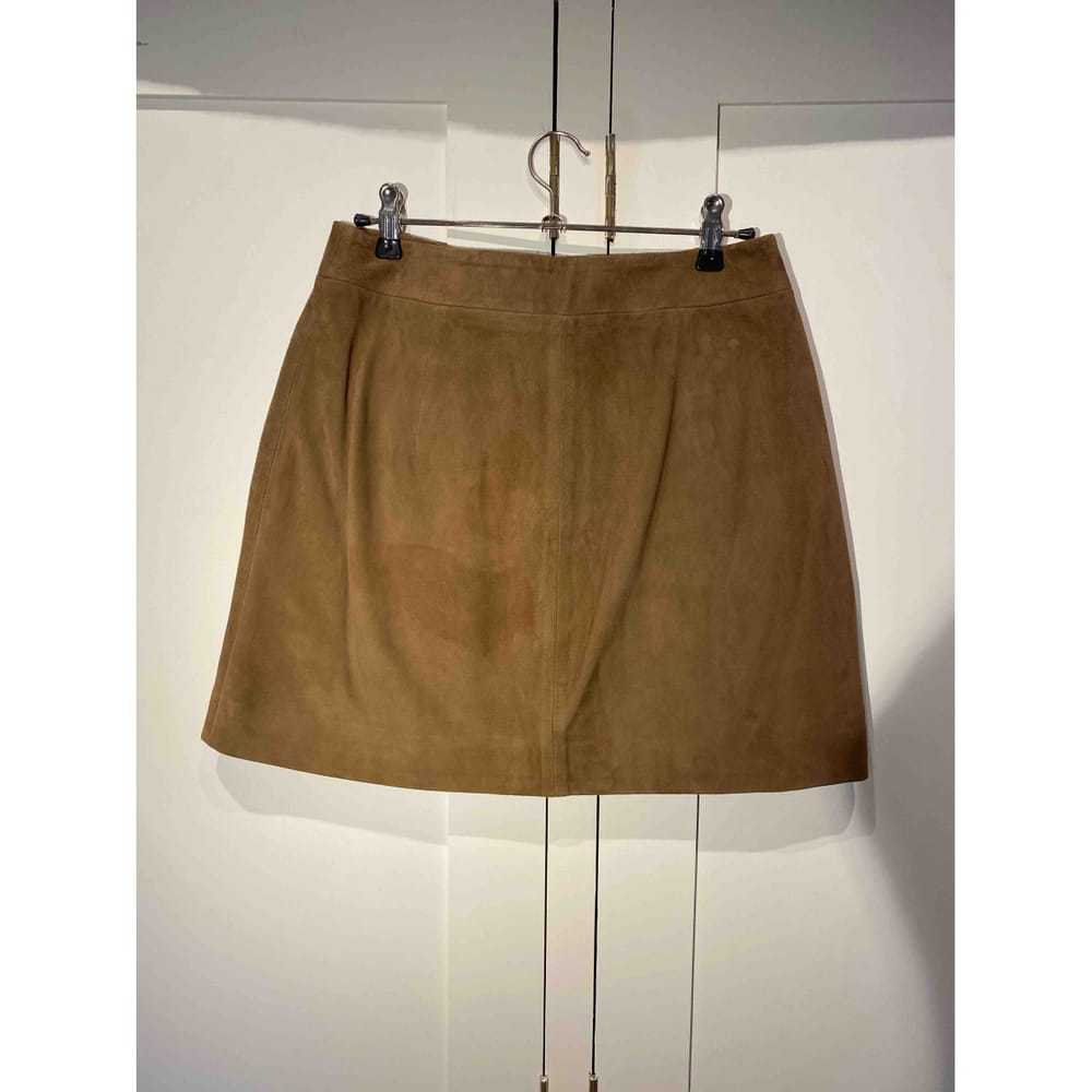 Reiss Leather mini skirt - image 2