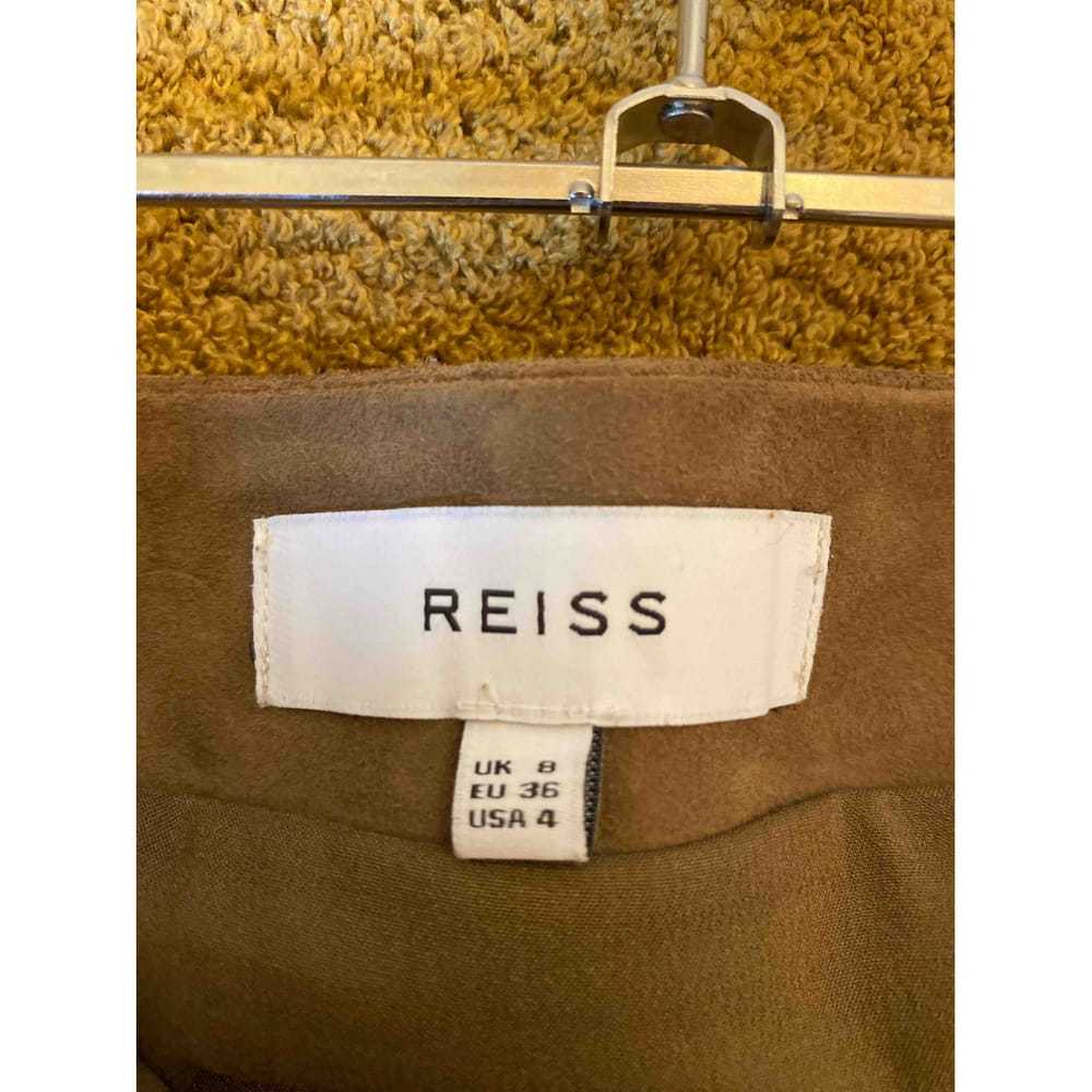 Reiss Leather mini skirt - image 3