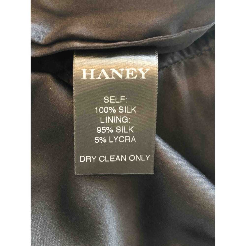 Haney Silk mini dress - image 4