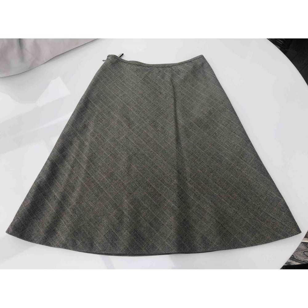 Nicole Farhi Wool mid-length skirt - image 2