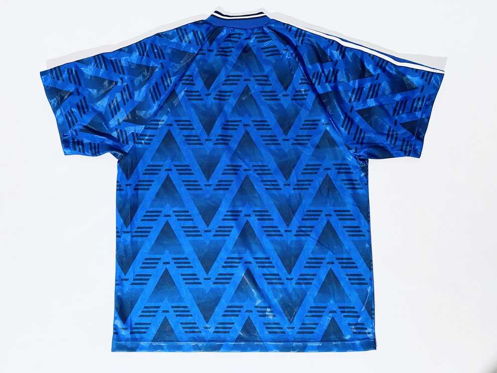 Adidas × Vintage 1990´s Adidas Jersey Shirt / Bru… - image 2