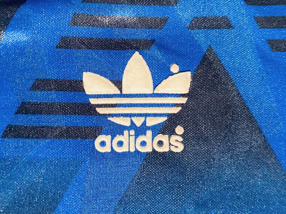 Adidas × Vintage 1990´s Adidas Jersey Shirt / Bru… - image 5