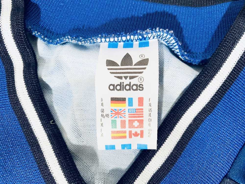 Adidas × Vintage 1990´s Adidas Jersey Shirt / Bru… - image 6