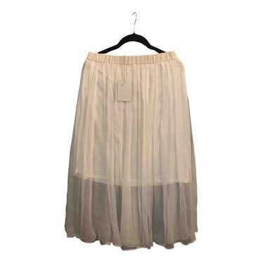 Pablo Silk mid-length skirt - image 1