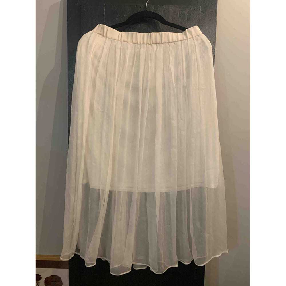 Pablo Silk mid-length skirt - image 2