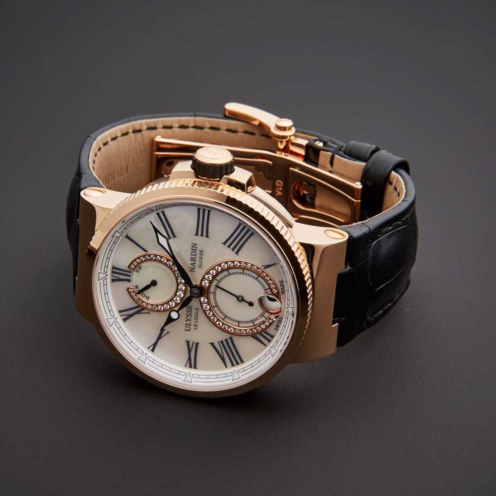 Ulysse Nardin Pink gold watch - image 4