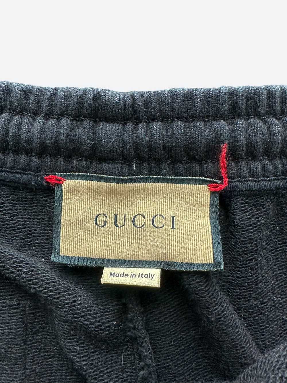 Gucci Gucci Black Mirror Print Logo Sweatpants - image 3