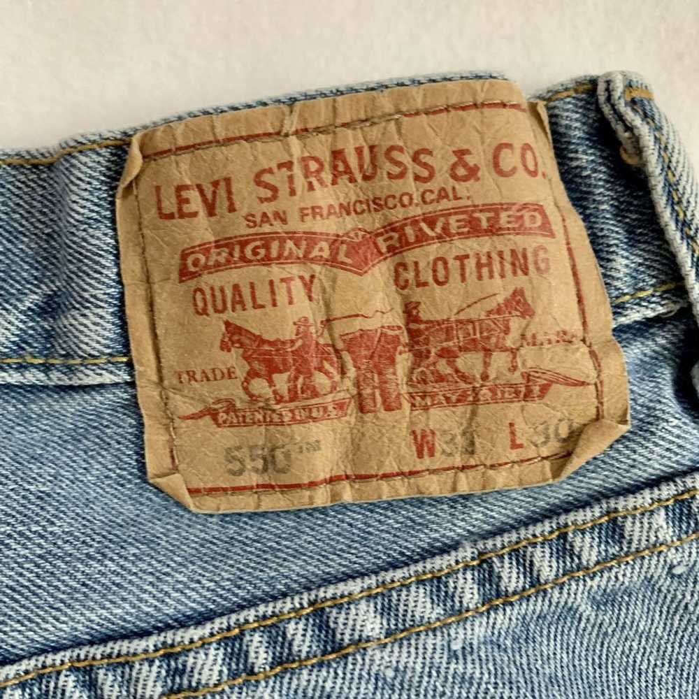 Levi's × Vintage Vintage Levi’s 550 Relaxed Fit D… - image 9