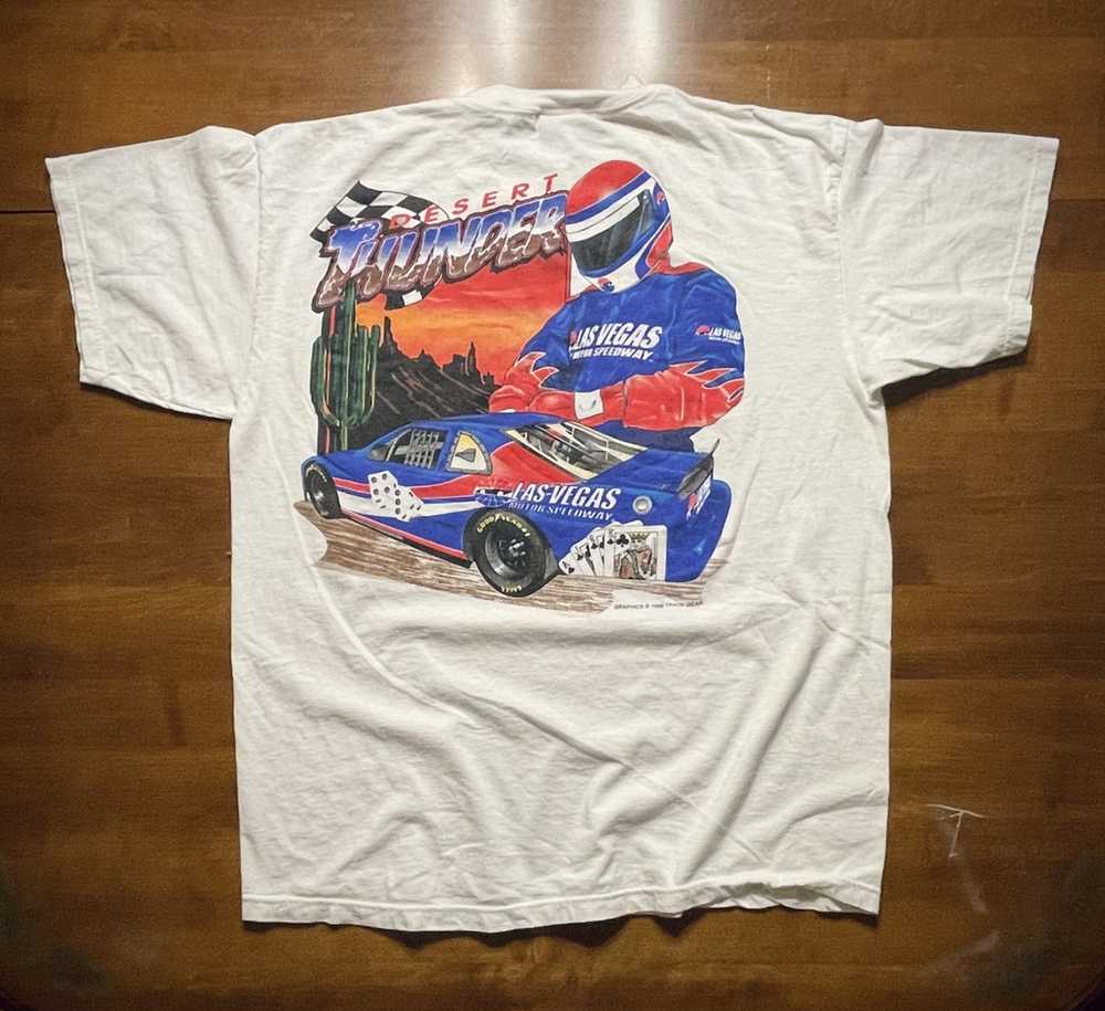 NASCAR × Racing × Vintage VTG 90's Nascar Las Veg… - image 4