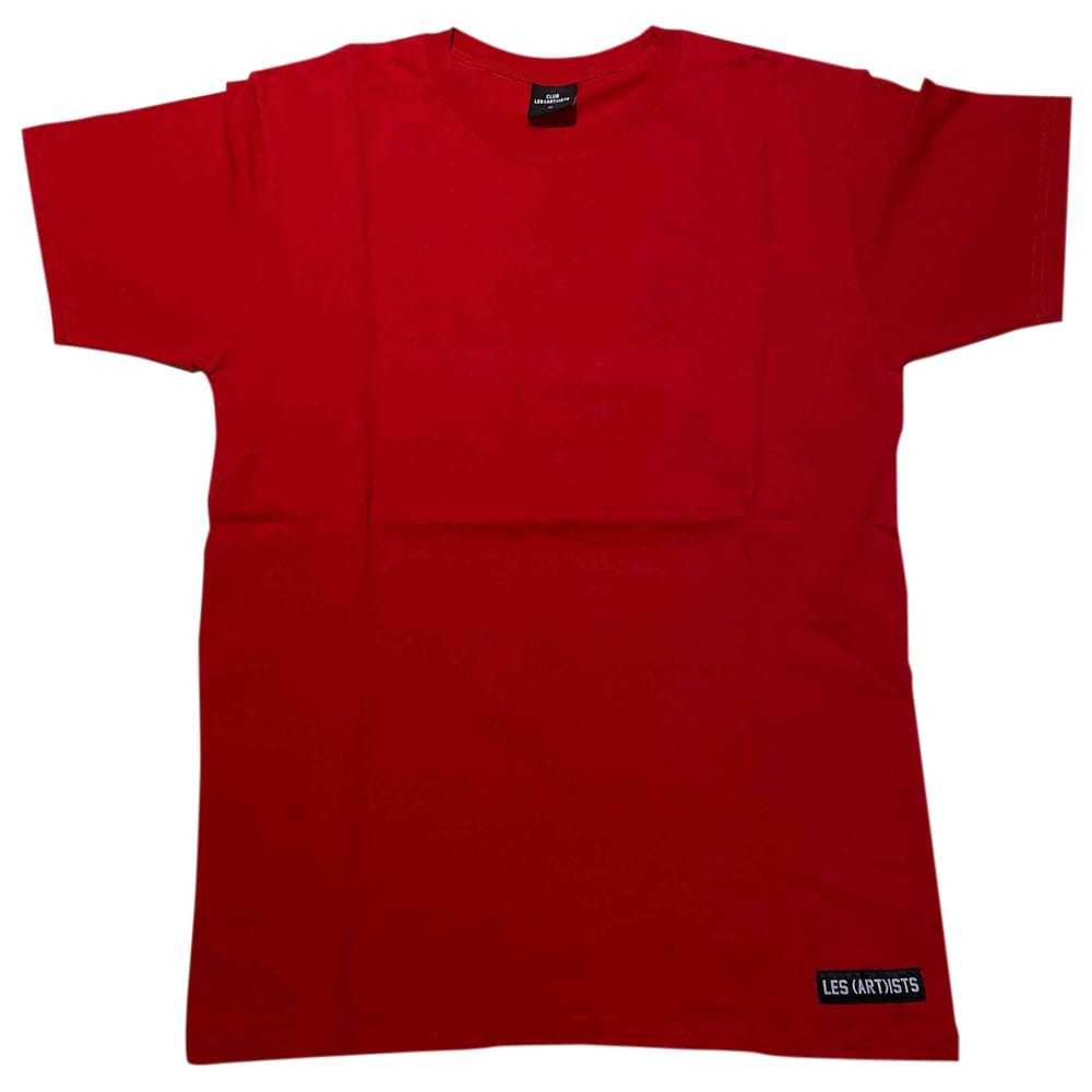 Les Artists Red Cotton T-shirt - image 1