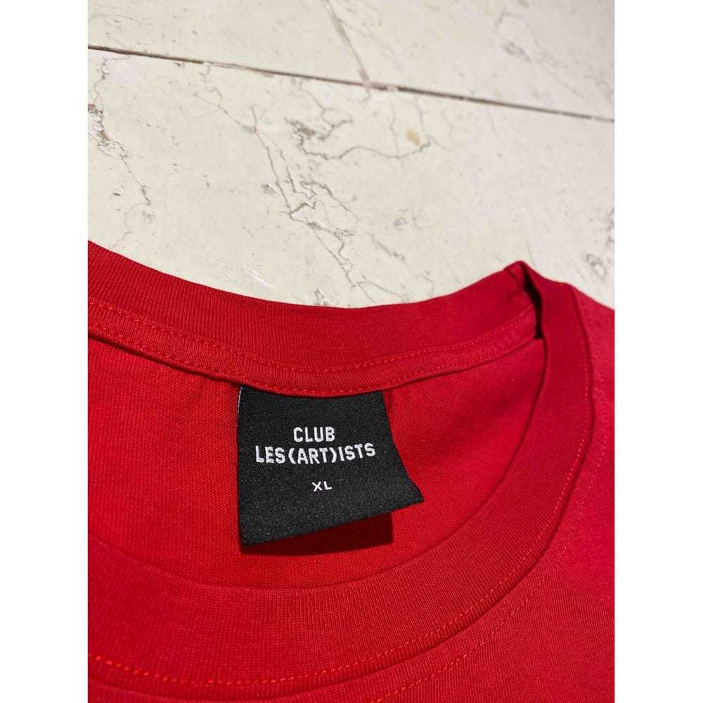 Les Artists Red Cotton T-shirt - image 3