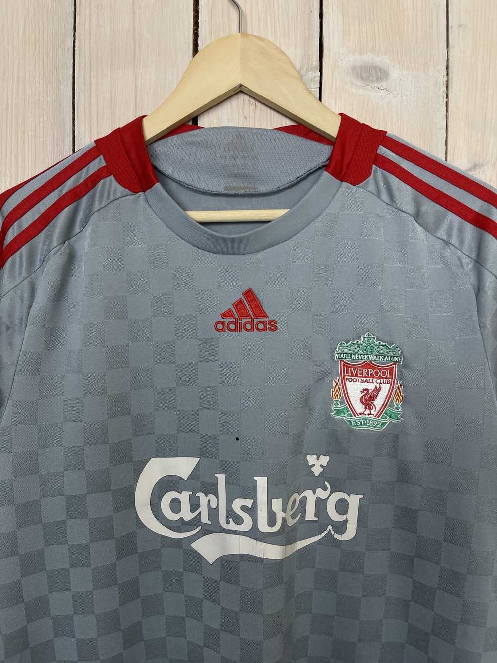 Liverpool × Soccer Jersey × Vintage Adidas Liverp… - image 3