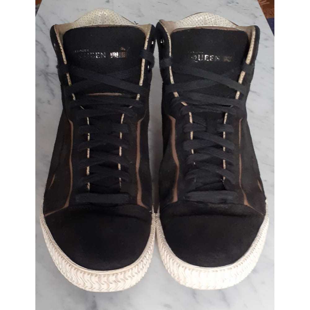 Alexander McQueen For P Leather high trainers - image 2