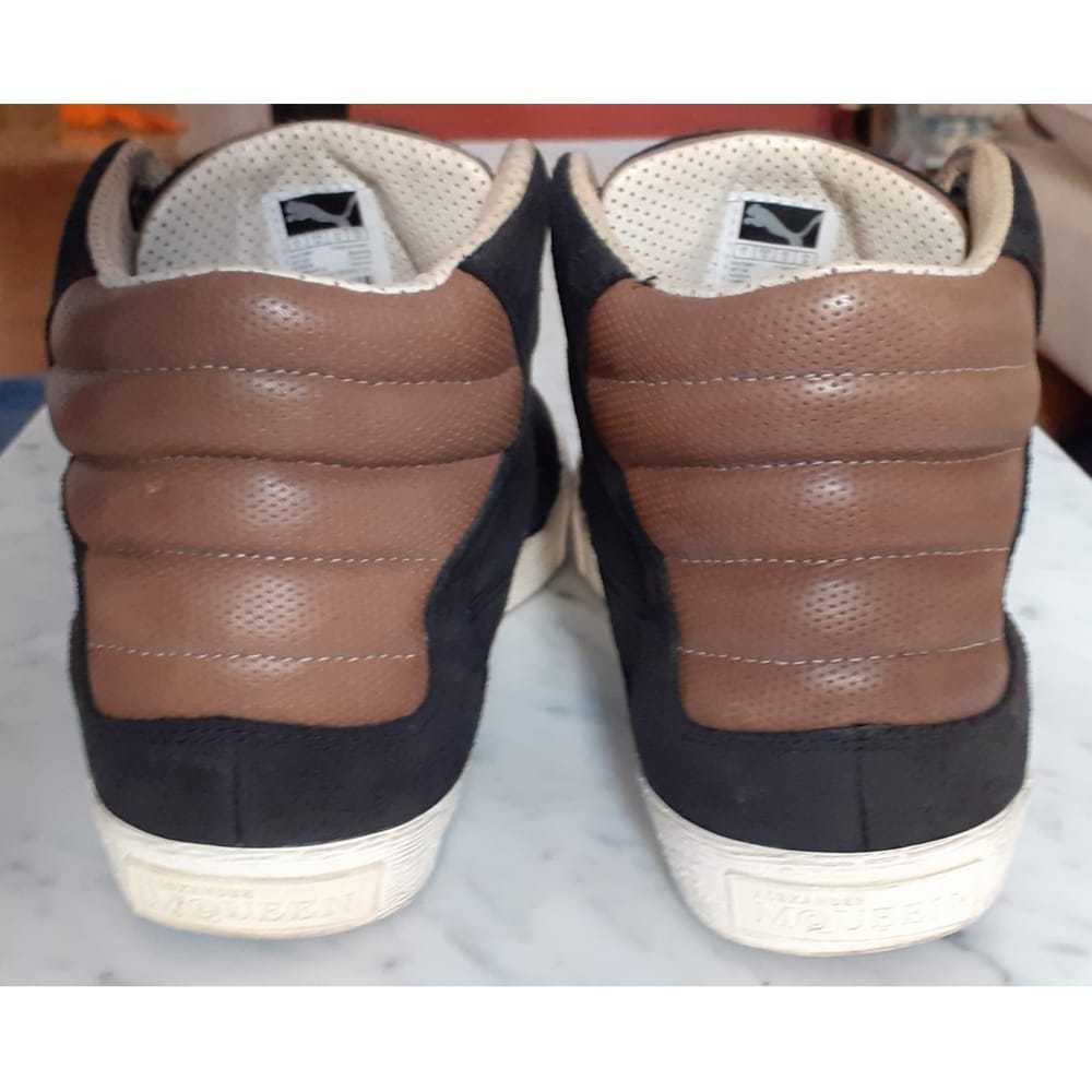 Alexander McQueen For P Leather high trainers - image 5