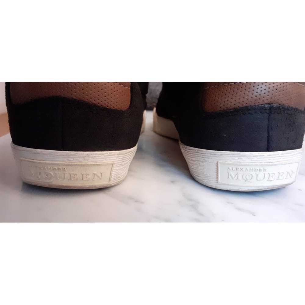 Alexander McQueen For P Leather high trainers - image 7