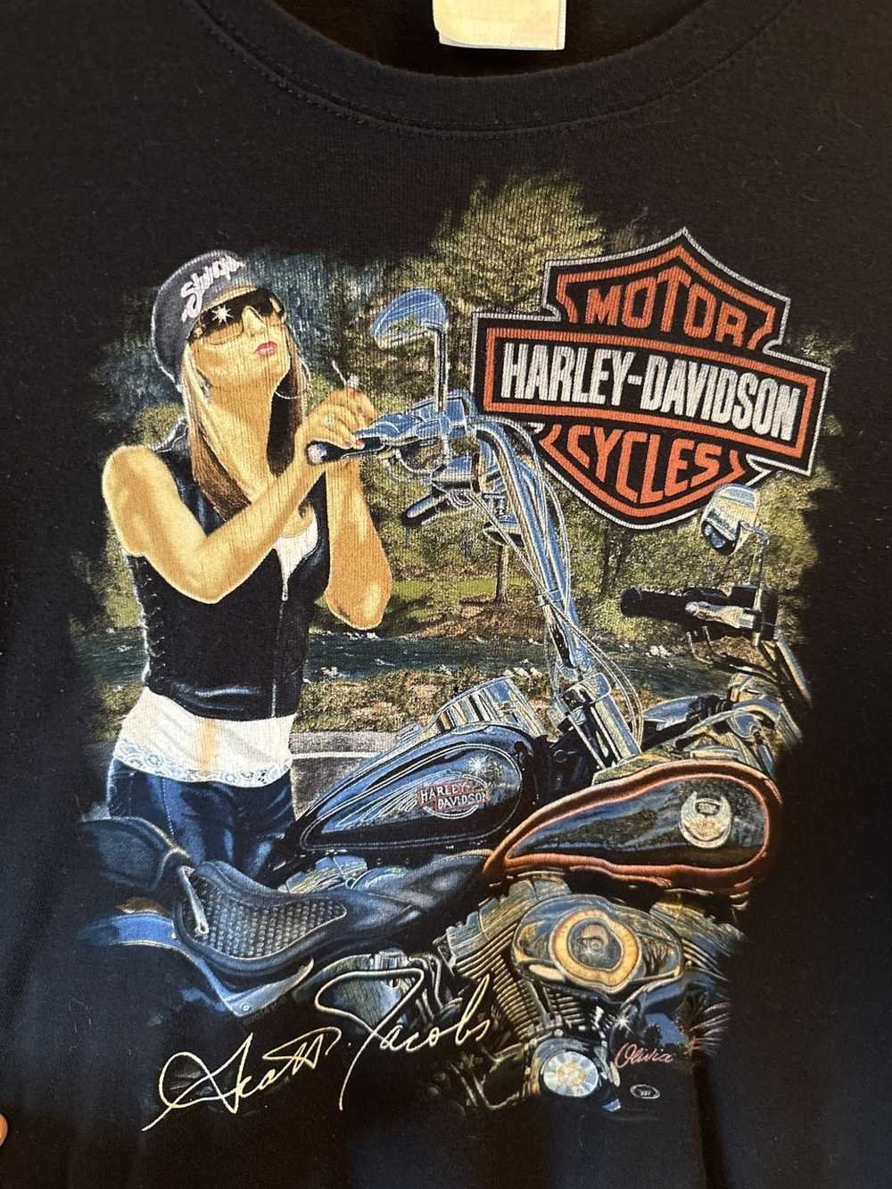 Harley Davidson IRON VALLEY HARLEY DAVIDSON WOMEN… - image 2