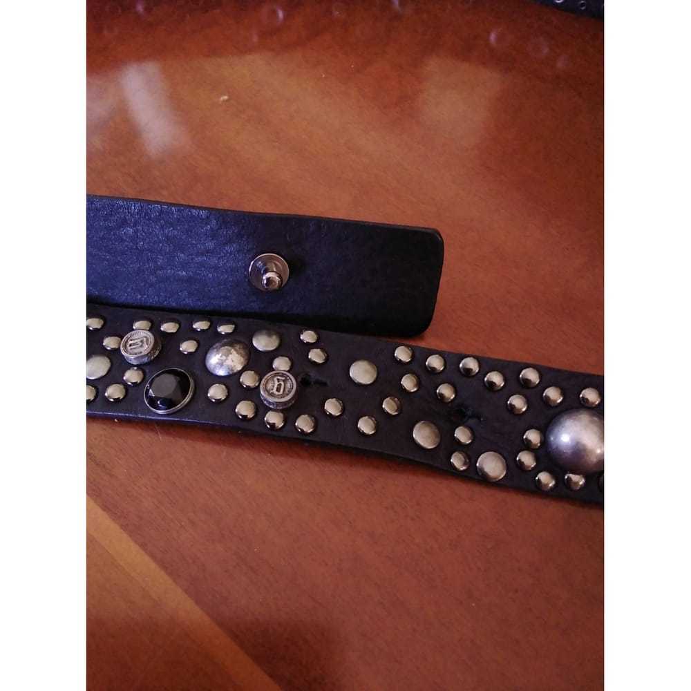 Galliano Leather belt - image 3