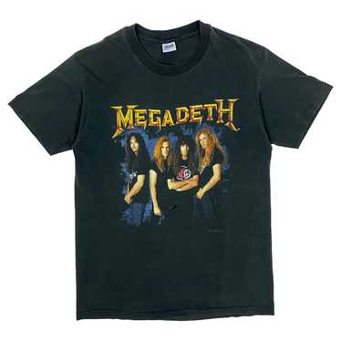 Megadeth × Vintage 1991 Megadeth Anarchy Tee - Si… - image 1