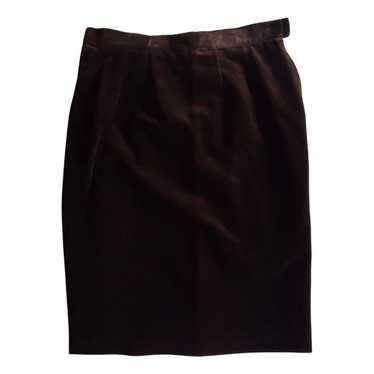 Rena Lange Velvet mid-length skirt