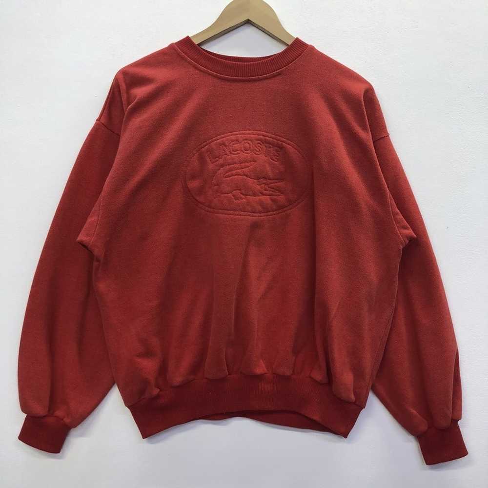 Lacoste ‘Rare!! Vintage Chemise LACOSTE Sweatshirt - image 2