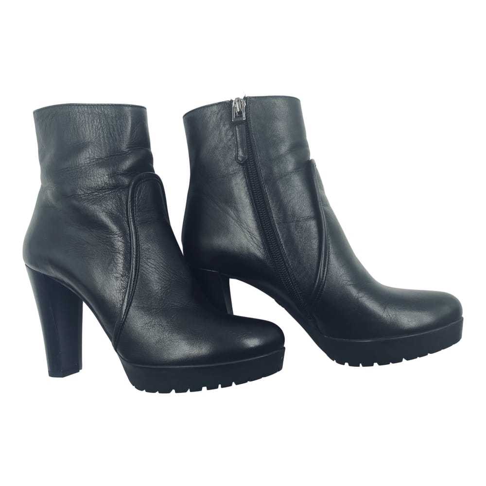 Emporio Armani Leather ankle boots - image 1