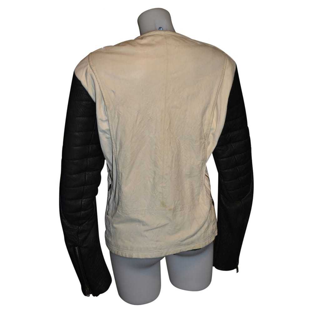 Costume National Leather biker jacket - image 2